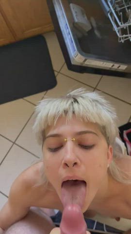 Amateur Sperm In Mouth Cumshot Facial OnlyFans Real Couple Swallowing XXX GIF By  Xxbabyrandixx
