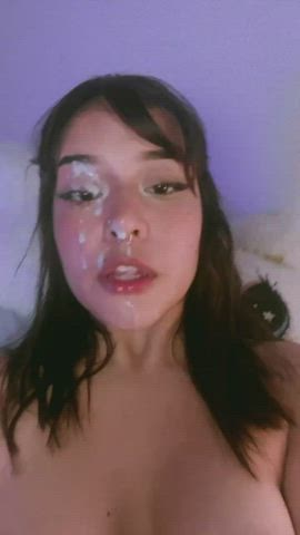 Ahegao Cum Cumshot Fine Facial Latina XXX GIF By  Traceyrose0
