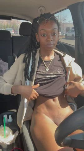 African American Car Dress Black Muscular Skank Gf Broad Nude Thin Strip Teenie XXX GIF By  Vannynichole
