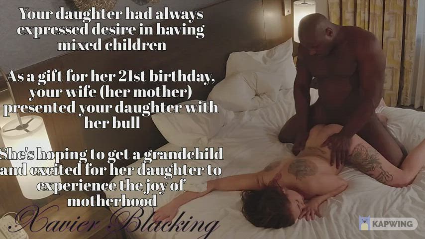 Bed Sex Bull Caption Daughter Fantasy XXX GIF By  Agent47_tobiasrieper
