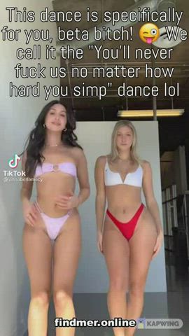 Bikini Caption Dancing Fantasy Bitches Humiliation XXX GIF By  Agent47_tobiasrieper
