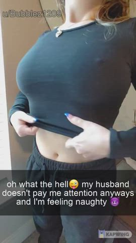 Caption Cheating Fantasy Nipples Perky Tits Titty Drop Ex-wife XXX GIF By  Agent47_tobiasrieper
