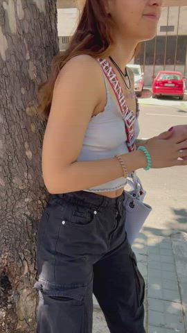 Amateur Titties Caught Flashing OnlyFans Public Teen Breasts Titty Drop XXX GIF By  Travelerluna7
