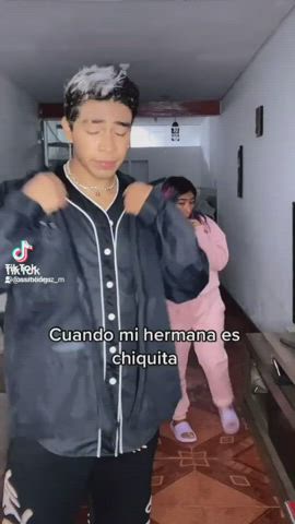 Brother Caption Sister Spanish XXX GIF By  Levys12
