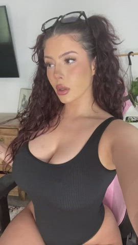 Babe Massive Breasts Tits Clothed Charming Boobs XXX GIF By  Iwasnothere
