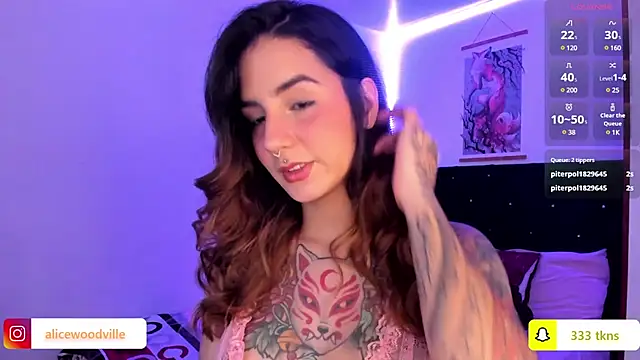 Stripchat cam girl Alice_woodville
