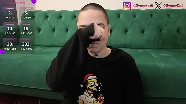 Stripchat cam girl OllympeKaii