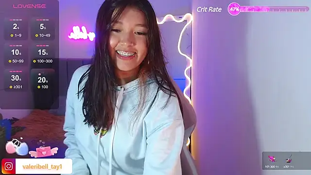 Stripchat cam girl Valeribell_tay